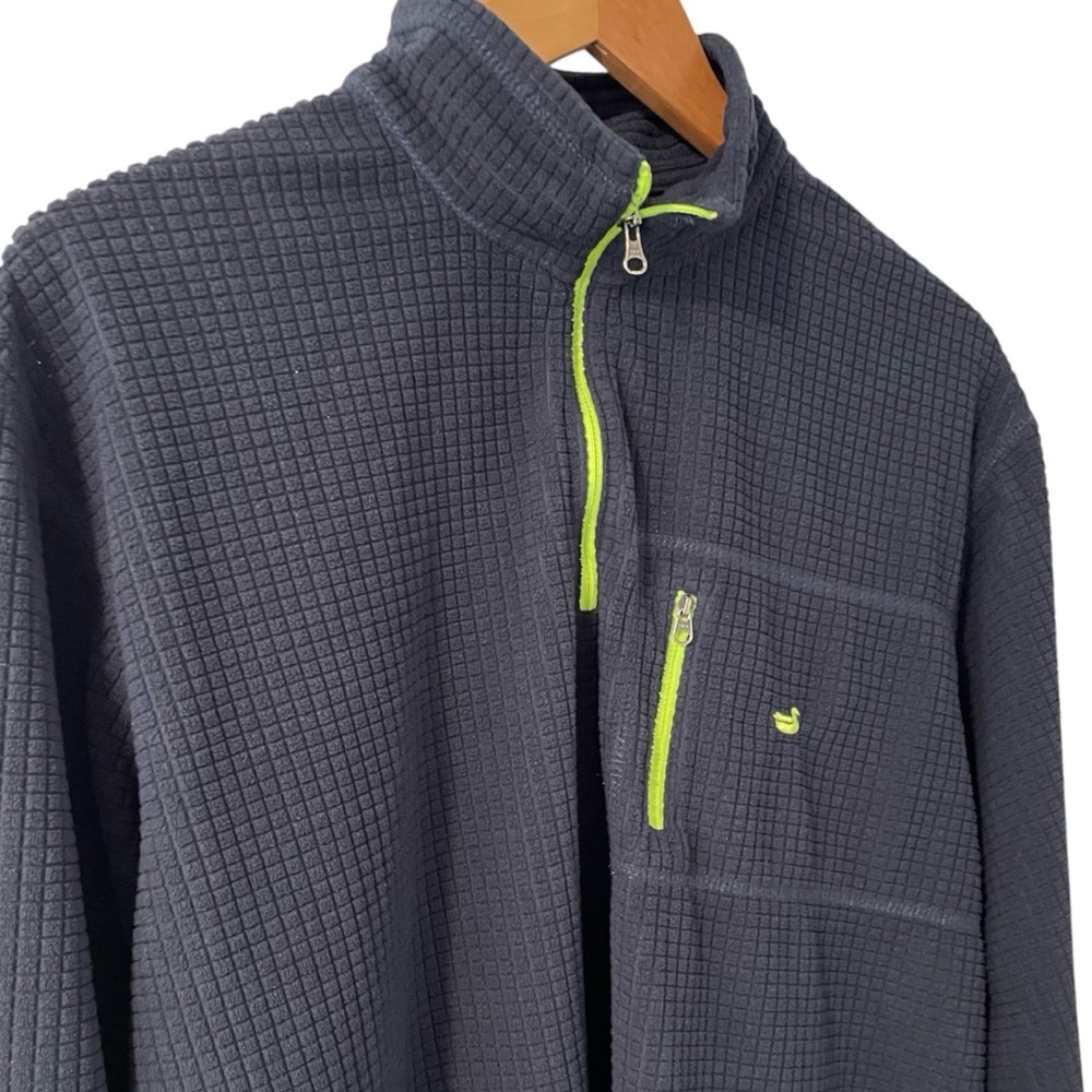 SOUTHERN MARSH FieldTec Dune Performance Pullover Navy Blue Men’s Size Large - Picture 4 of 9